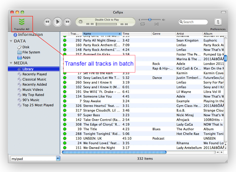 Transferring music from ipod to mac itunes library to mp3 sdhc
