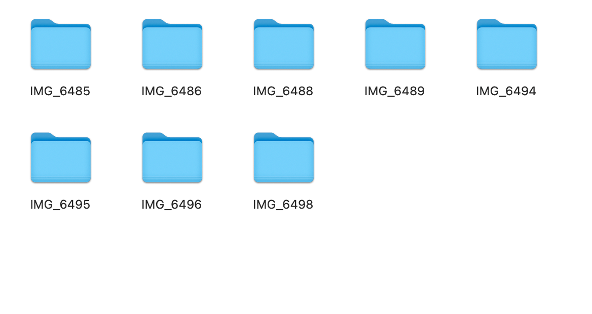 Live Photos in Folders