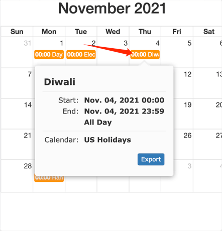 save single event to ics file
