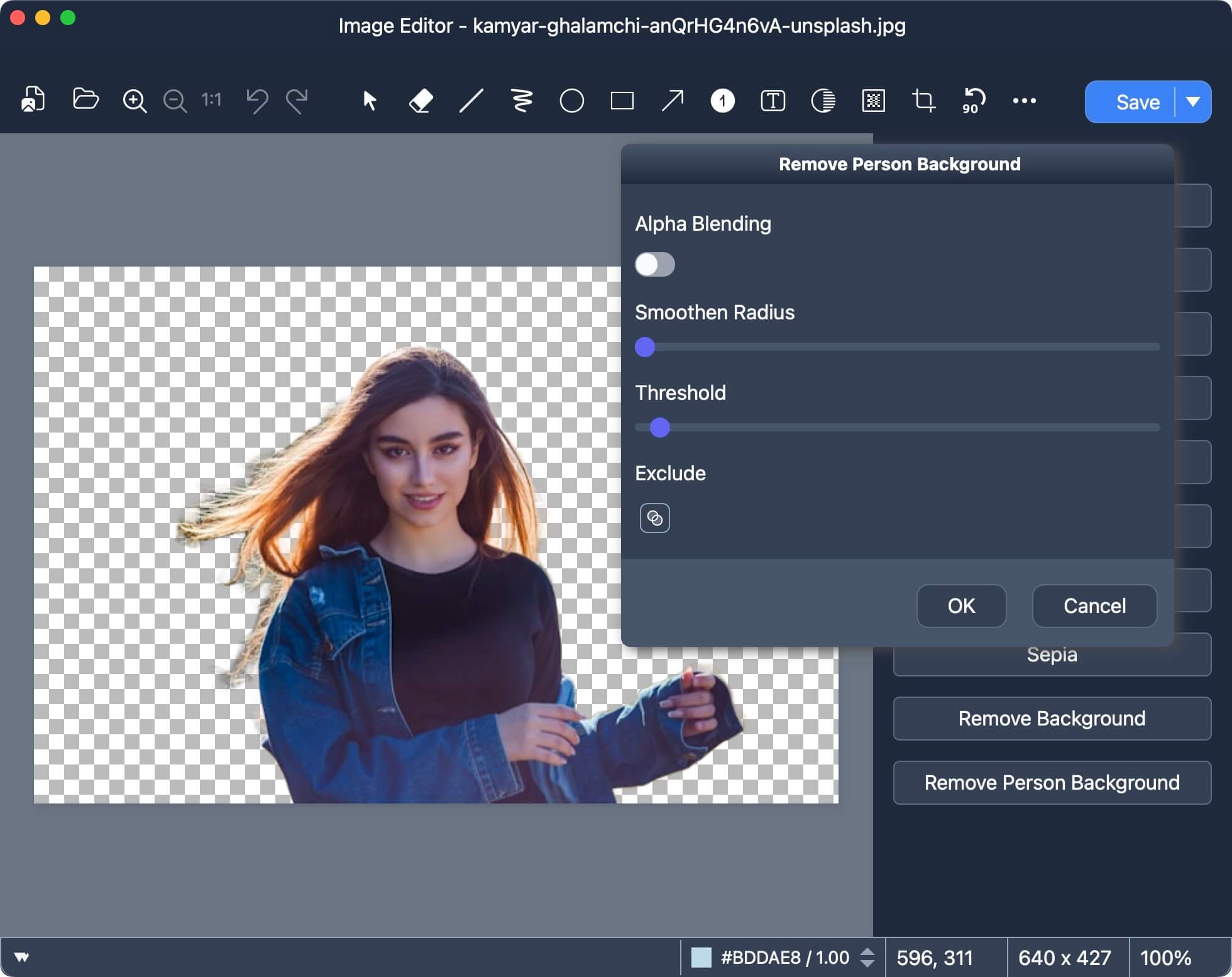 ImgLook - Remove Background Result